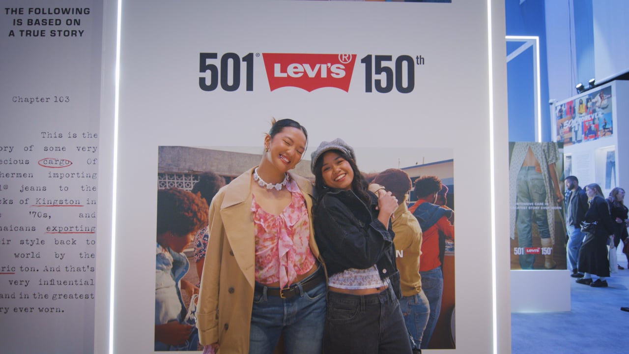 Levi’s 501 Experience celebrating the 150th anniversary of the 501 jean